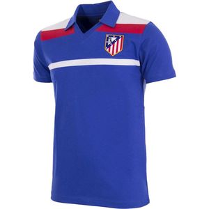 COPA - Atletico de Madrid 1986 Third Retro Voetbal Shirt - L - Blauw