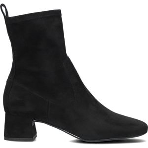 Unisa Lemico Enkellaarsjes - Enkelboots met rits - Dames - Zwart - Maat 35