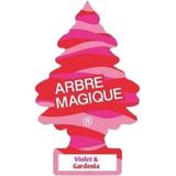 Arbre Magique Luchtverfrisser 12 X 7 Cm Voilet & Gardenia  Roze