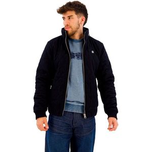 G-star - Meefic Quilted - Overshirt - Mazarine Blue - Herenjack