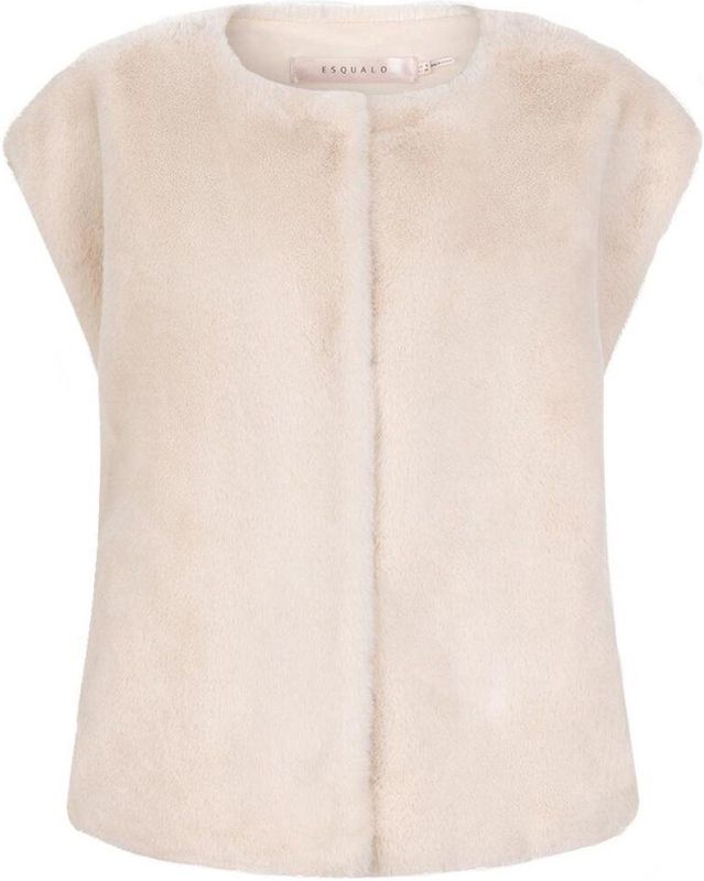 EsQualo - F25 37500 165 - Bodywarmer - Natural - Dames