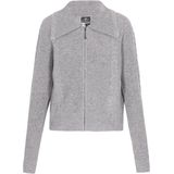 DreiMaster - Maritim - Gebreid Vest - Lichtgrijs