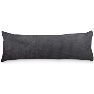 Beau Maison Velvet Body Pillow Kussensloop Zwart - 45 x 145 cm