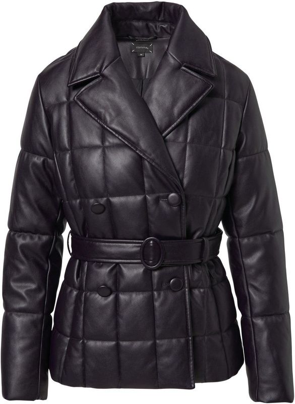 comma - Outdoor-Jacke - Imitatieleer - Blazer