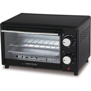 Esperanza EKO007 Mini Oven 10 l 900 W Zwart