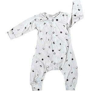 Boxpakje Maantjes - Crème/Bruin - Made By Jolien - Maat 62