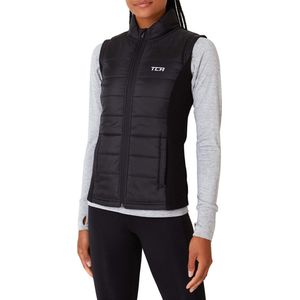 Excel Bodywarmer met Zakken met Rits voor Dames - Black Stone (Zwart)