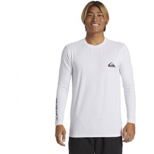 Quiksilver - Alledaagse Surf - Rashguard - Zwart - Lange Mouwen - UPF 50