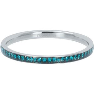 iXXXi Jewelry - Vulring - Zilver/Turkoise - Zirconia Turquoise - 2mm
