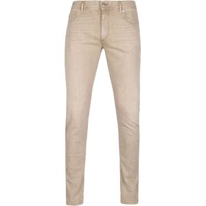 Alberto - Slim Organic Denim Beige - Heren - Maat W 30 - L 34 - Slim-fit