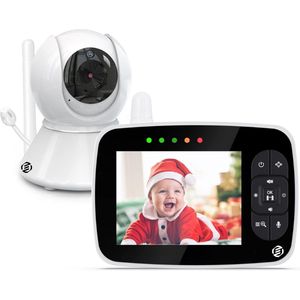 Equivera Babyfoon - Babyfoon met Camera - Baby Monitor - Baby Camera - Indoor - Multifunctioneel - Premium