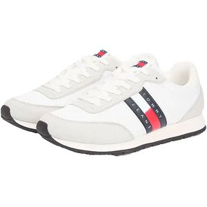 Tommy Jeans - CLASSIC - Sneakers - Lichtgrijs / Rood / Zwart / Wit