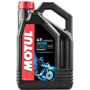 motul 20w50 minerale 3000 motorolie 4t voor harley-davidson in 4l nieuw