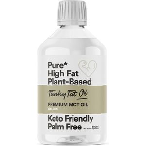 Funky Fat Oil | Premium MCT Oil | C8-C10 | 1 x 500 ml
