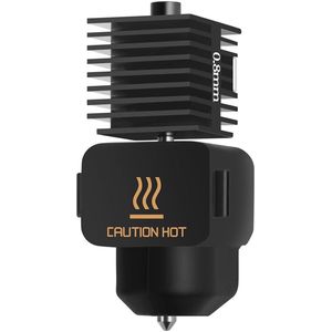 Hotend Kit 0.8mm - Tempered Steel Nozzle met Silicone Sok - Geschikt voor Bambu Lab A1 Mini 3D Printer