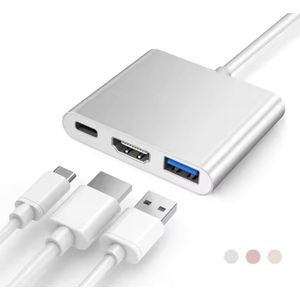 USB C Hub Macbook - Adaptateur Thunderbolt 3, Hub USB Type C vers Prise en charge HDMI 4k, Mode Samsung Dex USB-C Doce avec PD pour Macbook Pro / Air