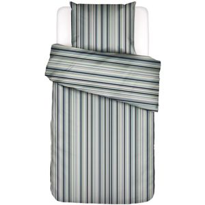Essenza - Donna Global - Dekbedovertrek - Grijs - 1 Persoons Set 140x200/220 + 1 Sloop