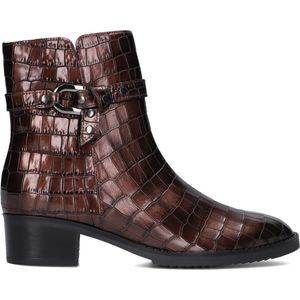 Gabor 511 Enkellaarsjes - Enkelboots met rits - Dames - Brons - Maat 37