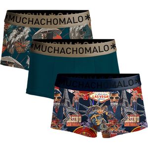 Muchachomalo Heren Boxershorts - 3 Pack - Maat XXL - Mannen Onderbroeken