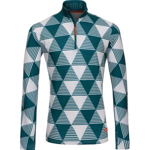 Gareth & Lucas Skipully The Twenty-Three - Heren XL - 100% Gerecycled Polyester - Midlayer Sportshirt - Wintersport