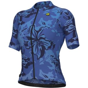 Ale Pr-e Honolulu Korte Mouw Wielertrui Blauw M Vrouw