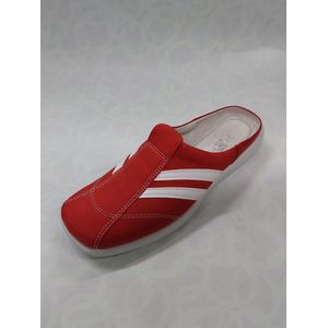ROHDE 1183 / slippers / rood - wit / maat 36