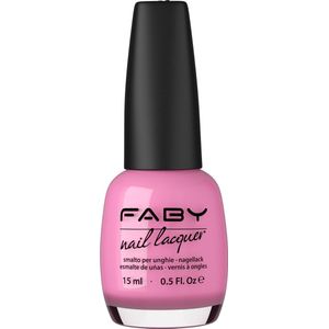 Popsy Pink - FABY - Vegan Nagellak - Sneldrogend - 15ml