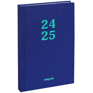 Brepols agenda 2024-2025 - STUDENT - RAINBOW - Weekoverzicht - Donkerblauw - 9 x 16 cm