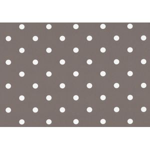 Plakfolie-Plakplastic dots taupe