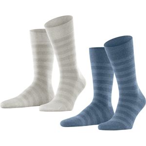Esprit Sokken Mesh Stripe 2-Pack