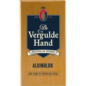 x12 Vergulde Hand Aluinblok 75GR