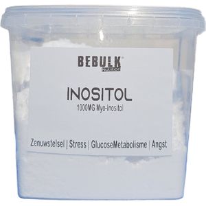 Vitaminen - Inositol Poeder - BeBulk Nutrition - 200g Neutraal