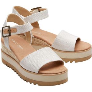 Toms Diana Sandalen - Met Sleehak - Dames - Beige - Maat 37,5