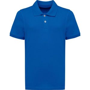 Native Spirit Ecologische kinderpolo in piquétricot NS209 - Sea Blue - 10/12 ans
