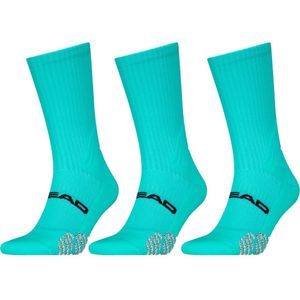 HEAD Padel Sokken Crew 3-pack Aqua