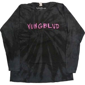 Yungblud - Scratch Logo Longsleeve shirt - 4XL - Zwart