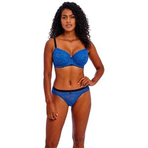 Freya Offbeat String – Blauw Kant met Sportieve Touch - M