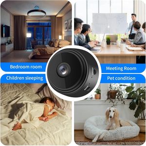 Timé - Cctv Camerasysteem - Camera Beveiliging Draadloos Wifi - Wifi Beveiligingscamera Set Buiten - Zwart