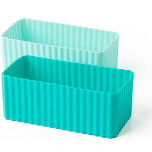 Lekkabox® Bento Rechthoekige Cups Ocean