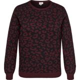 ONLY CARMAKOMA - CARIBI JQ LS O-NECK KNT - Gebreide Pullover - Dames