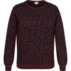 ONLY CARMAKOMA - CARIBI JQ LS O-NECK KNT - Gebreide Pullover - Dames