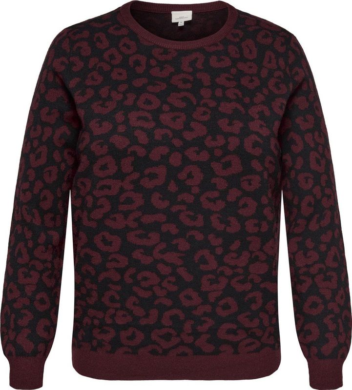 ONLY CARMAKOMA - CARIBI JQ LS O-NECK KNT - Gebreide Pullover - Dames