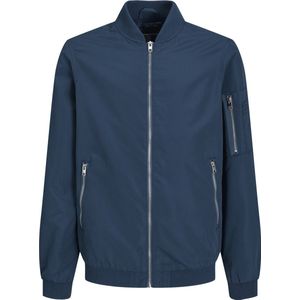 JACK & JONES JUNIOR Bomberjack Zomer JJERUSH Petrol Blauw