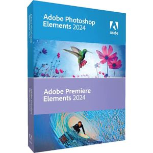 Adobe Photoshop Elements 2024 & Premiere Elements 2024 - 1 User - DE Box