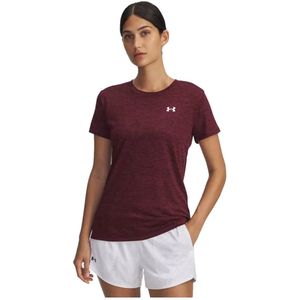 Under Armour - Tech SSC-Twist - Sportshirt - Maroon