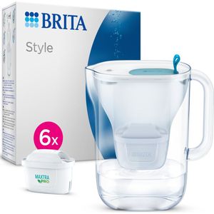 BRITA - Waterfilterkan - Style Cool - 2,4L - Blauw - incl. 1 MAXTRA PRO ALL-IN-1 waterfilterpatroon
