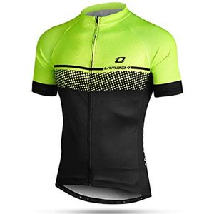 Fietstrui voor heren - Korte mouwen, ademend, sneldrogend, comfortabel - Ideaal voor fietsen en outdooractiviteiten