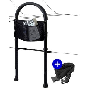 Djitee Beddy - Bedsteun - Uitstaphulp - Verstelbaar - 150 kg draagkracht - Inclusief bevestigingsriem