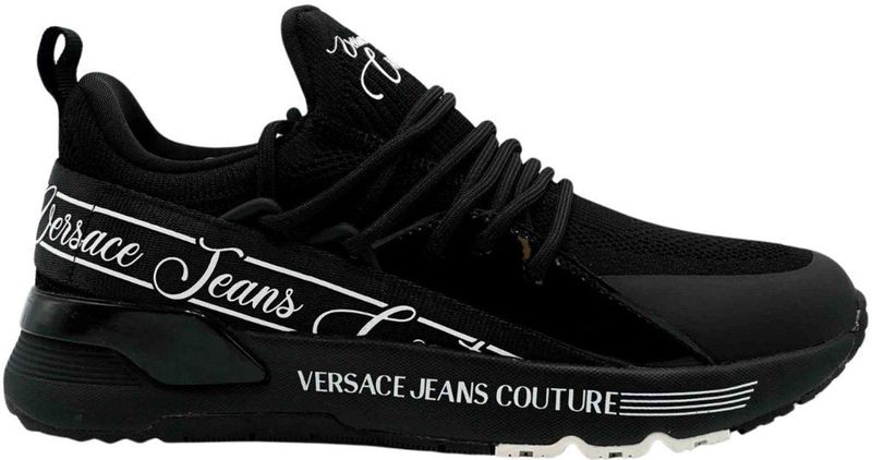Versace Jeans Couture - Fondo Dynamic Sa8 Sneakers - Zwart - Kunstleer/Textiel