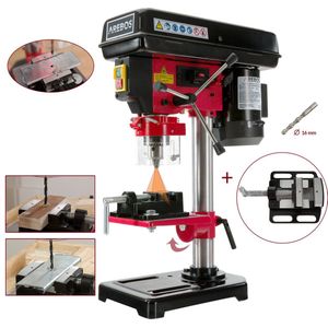 AREBOS Kolomboormachine - Geïntegreerde Positielaser - 500 W - 2500 t/min